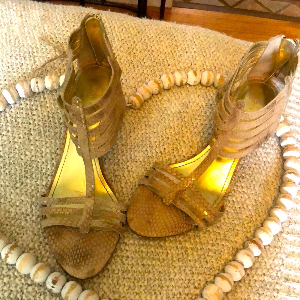 Beautiful Snake skin Sandals